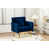 Velours bleu est en rupture de stock