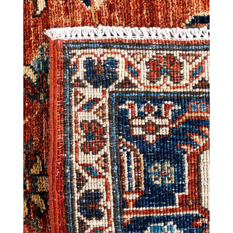 Serapi One-of-a-Kind 6' 0" X 8' 11" Hand Knotted Area Rug
