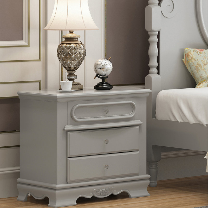 3-Drawer Nightstand