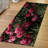 Vintage Floral Pattern With Pile Soft Printed Rug for Elegant Home Interior Design-2133904463