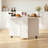 Folding Dining Table with Drawers and Cabinets-866305592