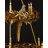 Aviary Gold Chandelier