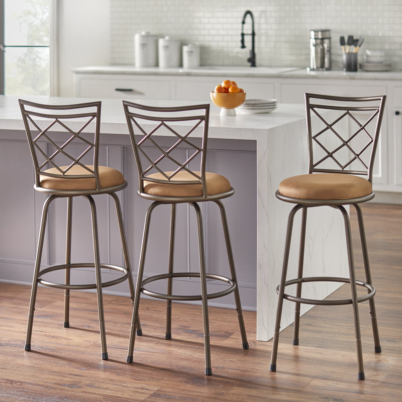Tabouret Lamoille, Brun, Taupe