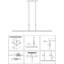 Fairgrove 1 - Light Beech LED Kitchen Island Pendant