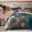 Ensemble de housse de couette classique damassé European Bohemian Medallion-1203673101