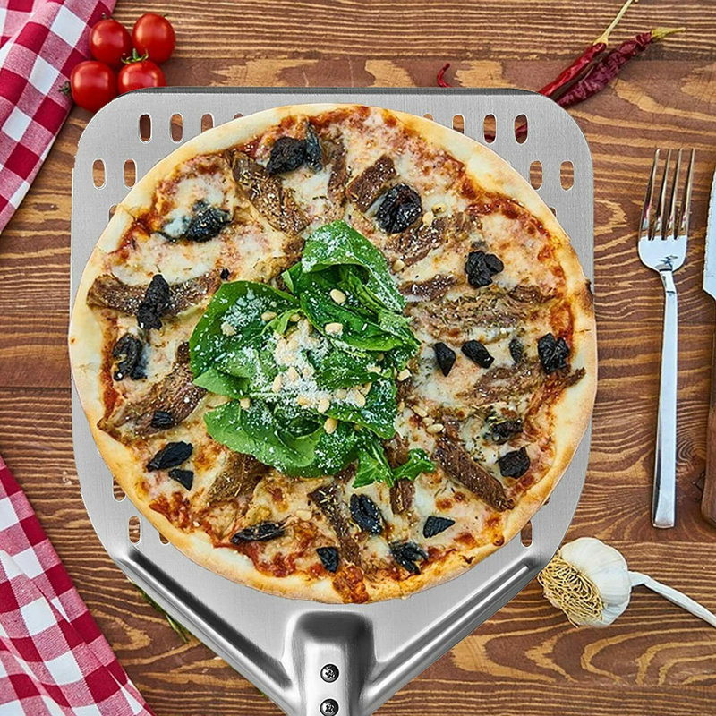 Belfry Kitchen Phipps Aluminum 30cm Pizza Peel