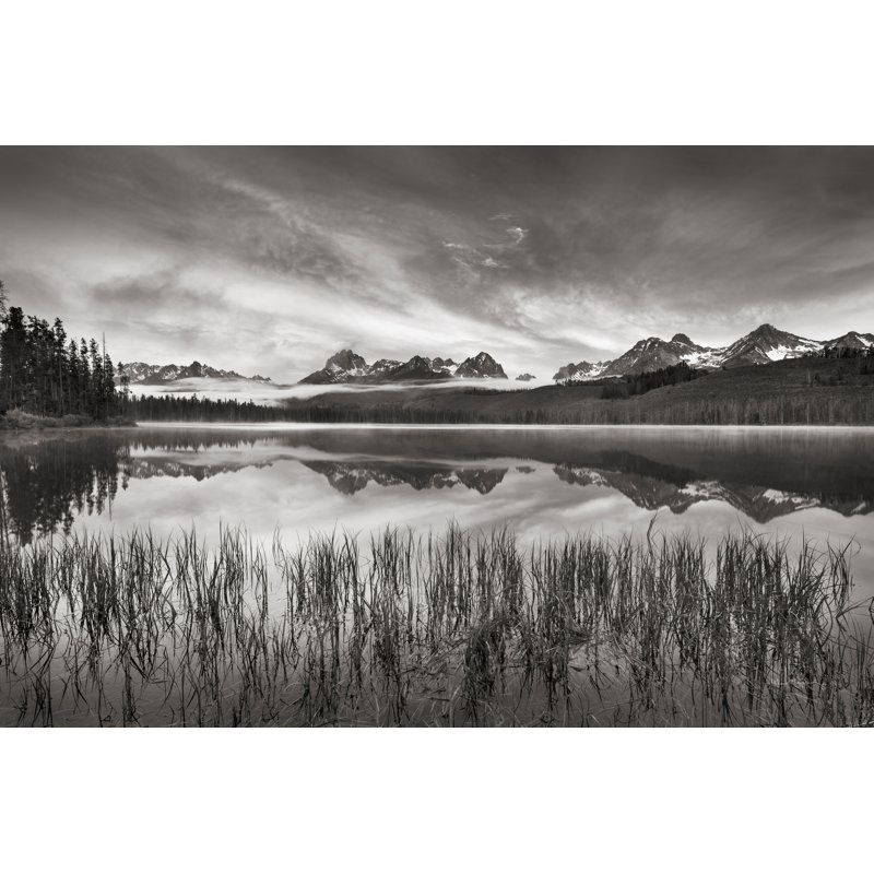 Little Redfish Lakeshore by Alan Majchrowicz - No Frame Print on Canvas, 61cm H x 91cm W x 3.8cm D
