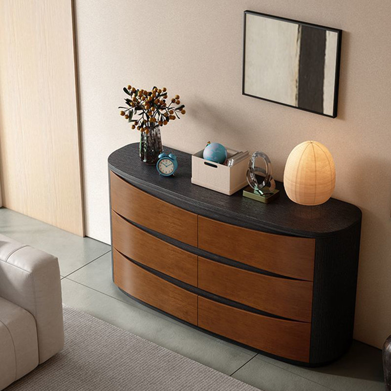 Italian minimalist entrance cabinet sideboard, 31.5" H x 47.24" W x 15.75" D