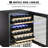 YUKOOL Dual Zone 23.43'' Freestanding 46 Bottle Wine Refrigerator