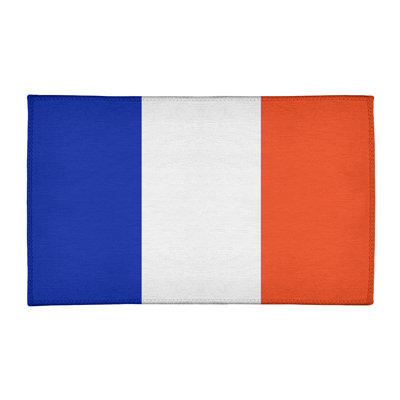 Tapis bleu/orange area