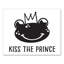 « baiser the prince », art sur toile Malvina