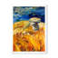 Champ de blé coloré - œuvre d'art traditionnelle sur toile-1426610529-1426610531