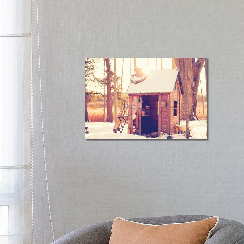Santa's Workshop by Kelly Poynter - Wrapped Canvas Print, 66.04 cm H x 45.72 cm W x 1.91 cm D