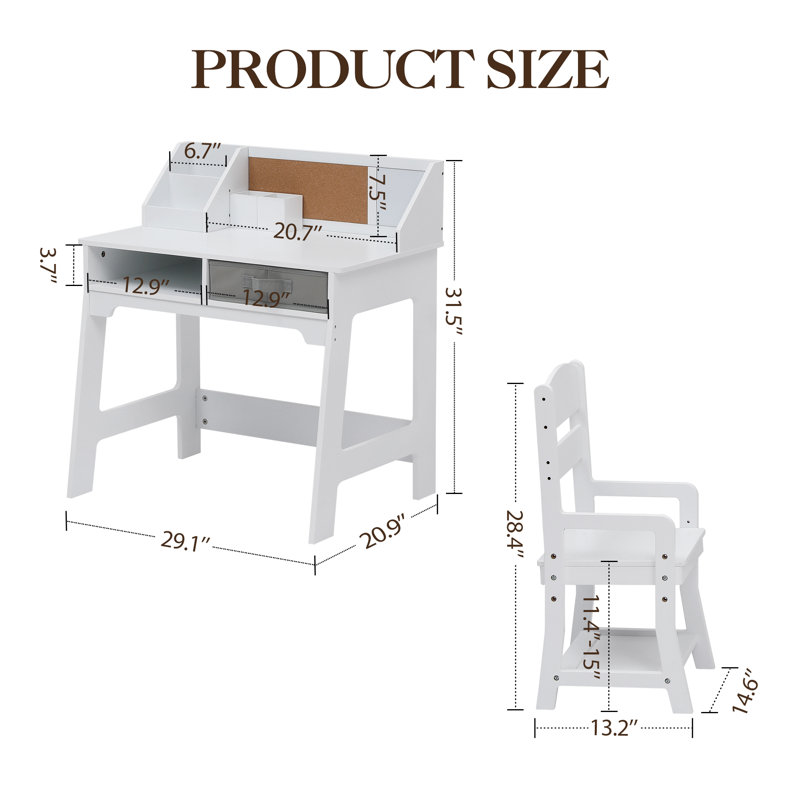 Kids 2 Piece and Chair Set