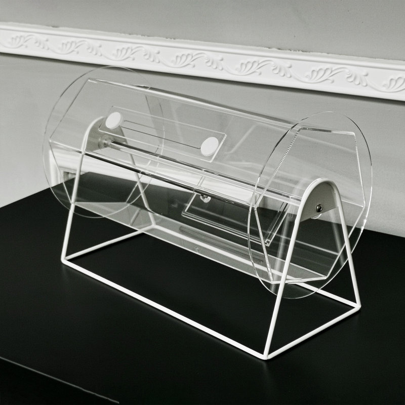 Tonya FixtureDisplays® 16.4 X 9 X 11.7" Raffle Drum for Trade Shows, Corporate Events, Parties & Promotional Giveaways 13030