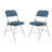 NPS® 3200 Series Premium 2-inch Fabric Upholstered Double Hinge Folding Chair Set of 4-61176050