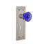 Mission Plate with Decorative Keyhole and Crystal Cobalt Door Knob-1222470284-1222470323