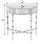Console 32 po Clifton-109681720