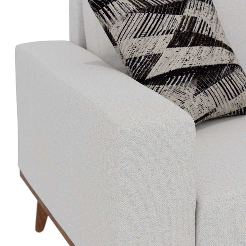 Causeuse Necattin, Blanc