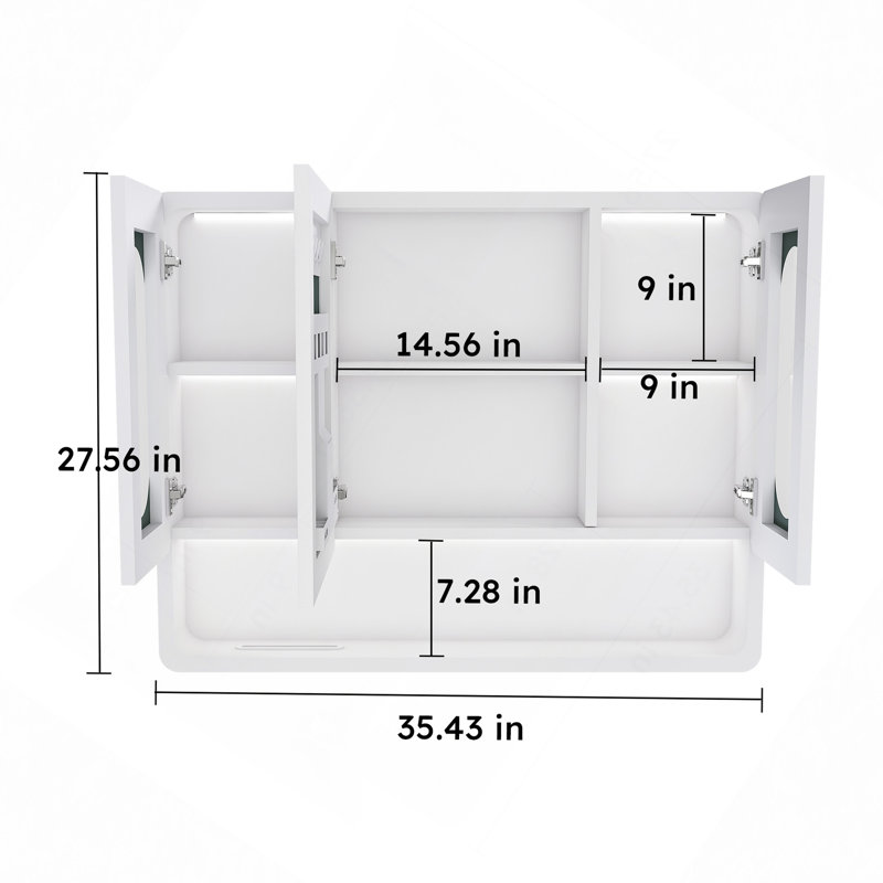 Armoire murale 1 porte et 2 tablettes en bois massif pour rangement dans la cuisine, salle de bain, buanderie, tablettes réglables
