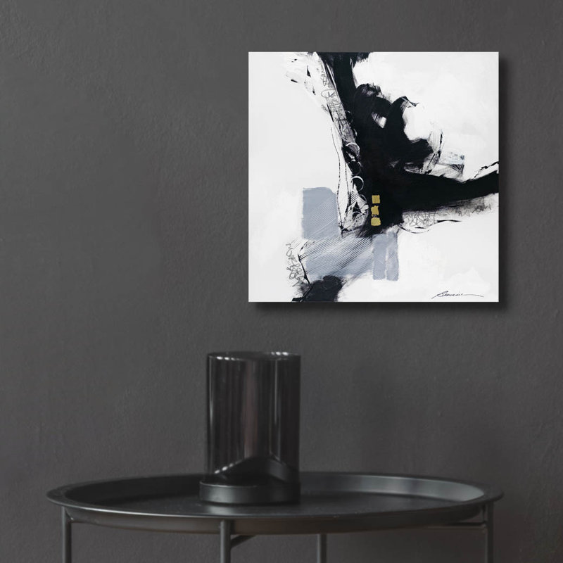  «Three Hots And A Cot» par Beau Art mural en verre acrylique, 12 po x 12 po