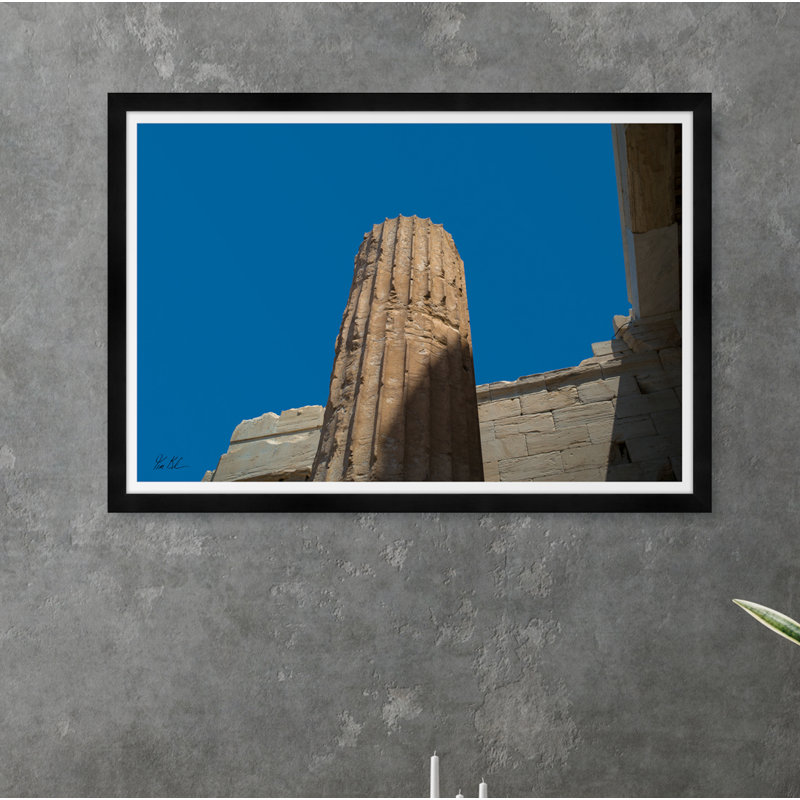 Colonne antique II - photographie avec cadre