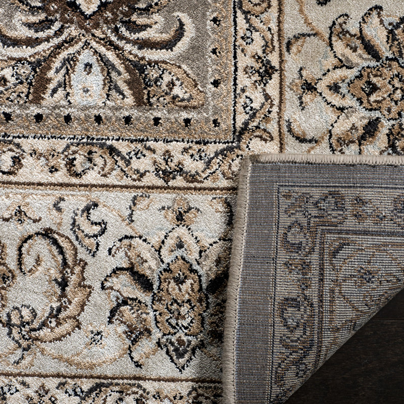 Tapis oriental en viscose Petronella, Rectangle 8 pi x 11 pi 2 po
