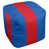 Bleu / rouge / bleu