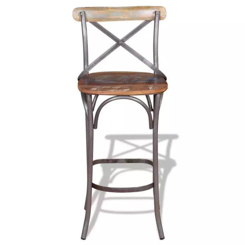 Counter Stool with Metal Frame