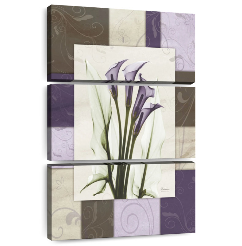 Harnek Calla Wineberry, 50" H x 32" W