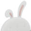 Lit simple princesse en forme de lapin rembourré-20154573