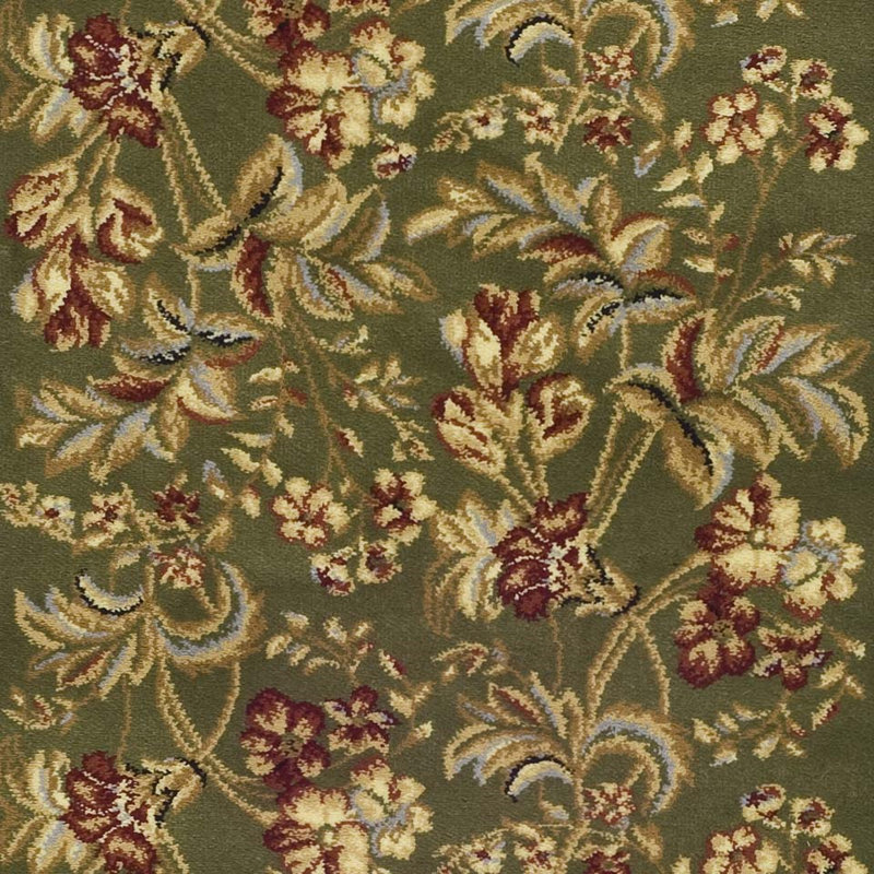 Carolane Performance Floral Rug, Rectangle 3'3" x 5'3"