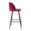 Carbajal Upholstered Counter Stool with Metal Frame-1192035913