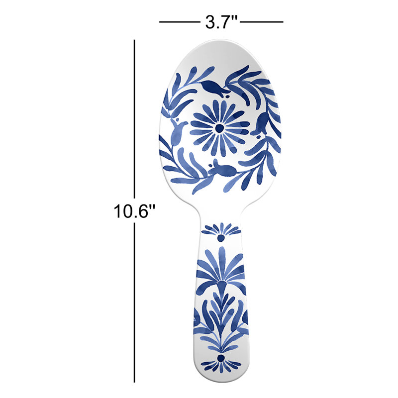 Azul Melamine Serving Utensils - Blue