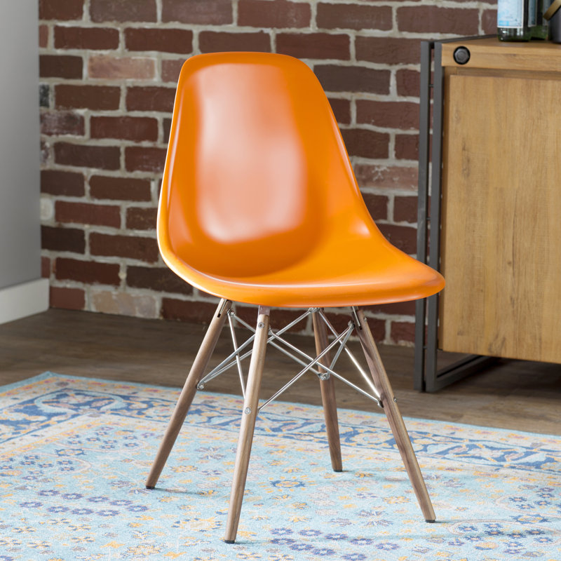 Chaise d'appoint Dayatra, Orange