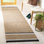 Tapis en jute / laine tissé à la main Bynum