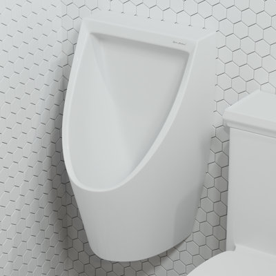 Urinoir sans eau Voltaire en blanc