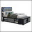 Lit double gris-noir MESSA-46837493-46837494