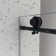 6063 Frameless One Fixed And One Shifted Shower Door, 70MM 304 Stainless Steel Large Pulleys With Adjustable Soft Closing Function,With Nano Easy Cleaning,Stick Explosion-Proof Menbrance