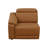 Lilette Yellow Brown Top Breathing Leather V Shaped Living Room Recliner Sofa Set, with USB charging