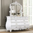Commode 9 tiroirs avec miroir Hodgeon