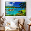 Hana Beach, reproduction sur toile-102860905