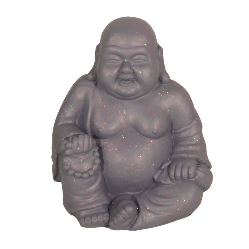 Carlucci Weather Resistant Garden Statue, Grey Shimmer