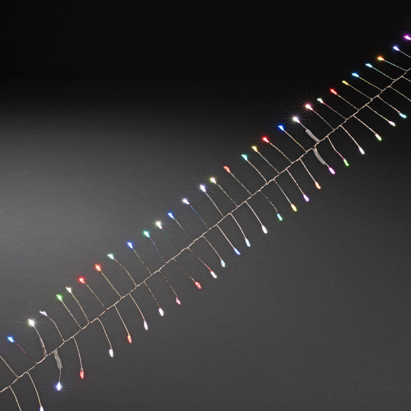 9.3M RGB LED 360 - Bulb String Lights