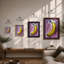 Banana in Progress Modern - Framed Print-762306220-762306263