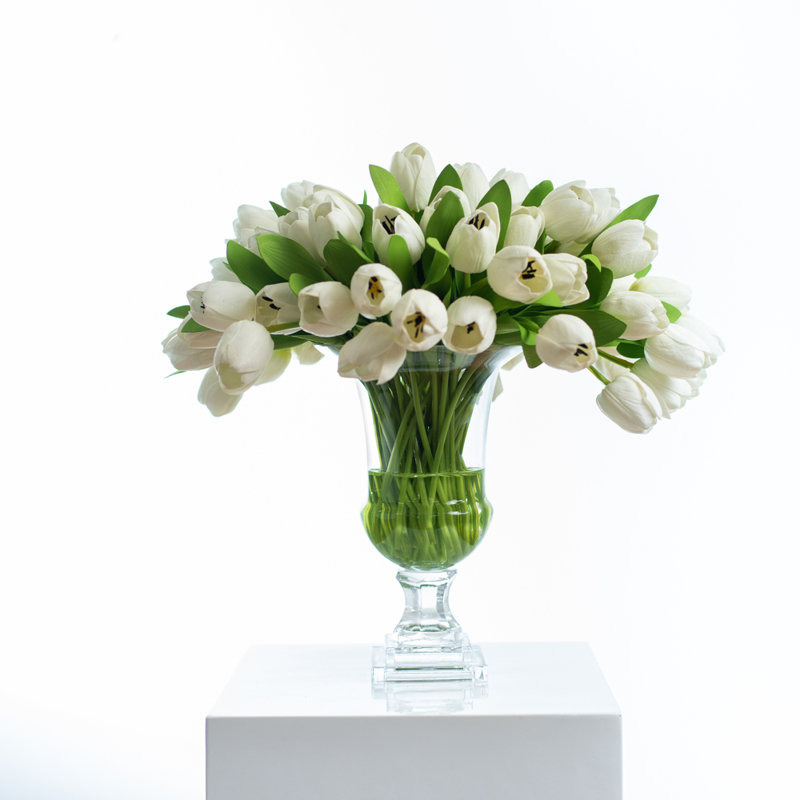 Centre de table dans un vase