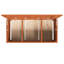VidaXL 101cm W 0L Solid Wood Deck Box in Brown