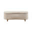 Banc de rangement Boucle Taupe