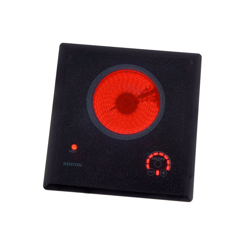 Kenyon Lite-Touch Q® 1200 Watt Electric Single Cooktop