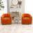 Annelotte Velvet Swivel Barrel Chair-797866481
